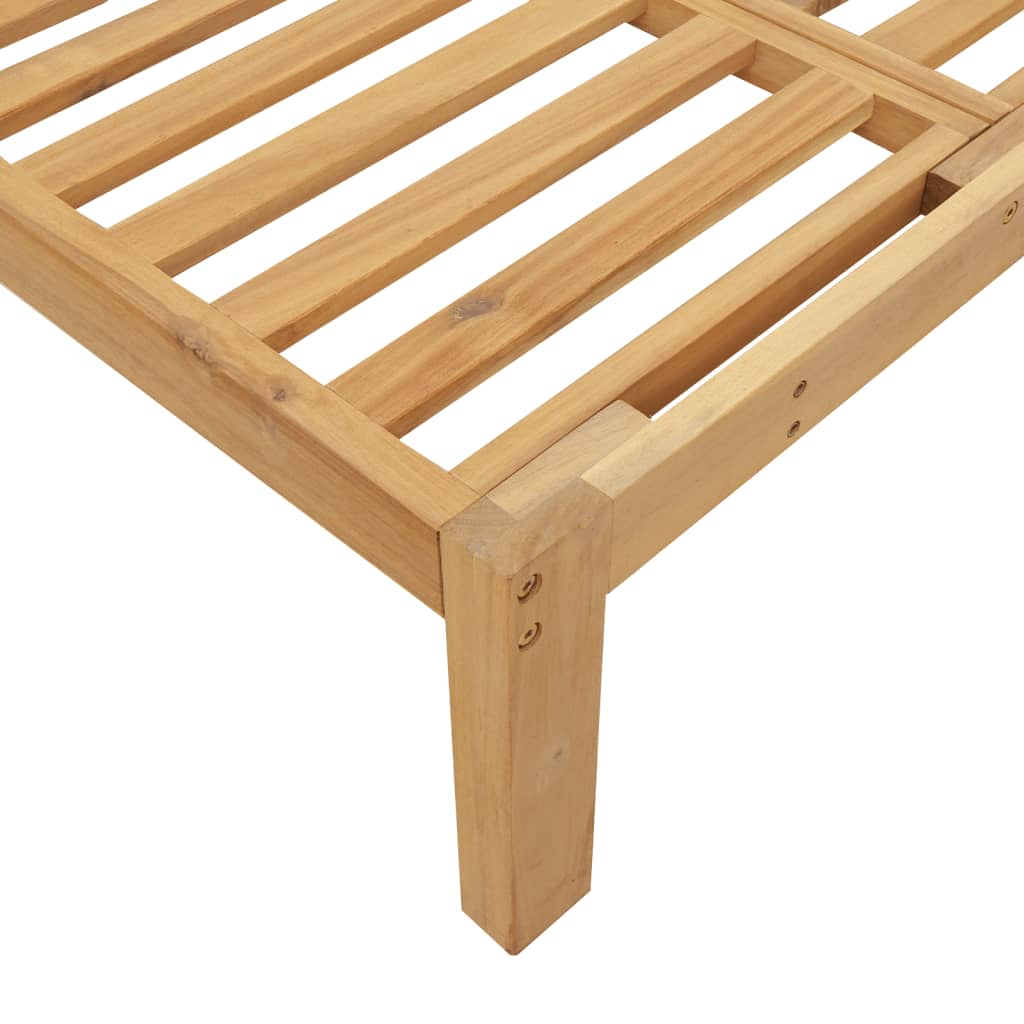 vidaXL 4 Piece Garden Pallet Sofa Set Solid Wood Acacia 5