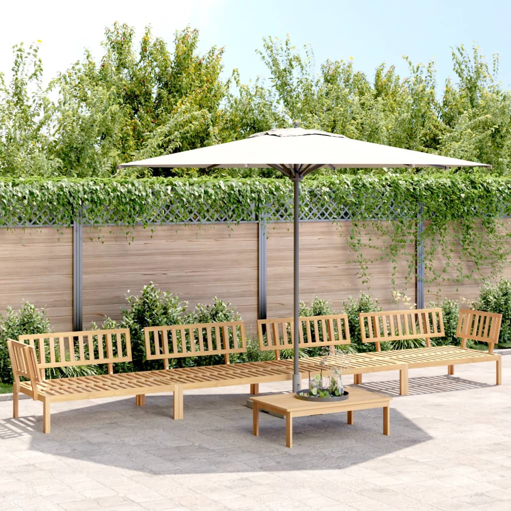 vidaXL 5 Piece Garden Pallet Sofa Set Solid Wood Acacia 1
