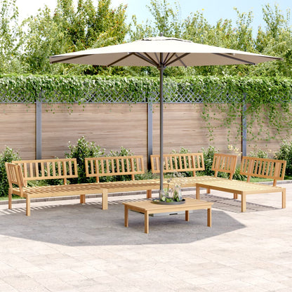 vidaXL 5 Piece Garden Pallet Sofa Set Solid Wood Acacia 1