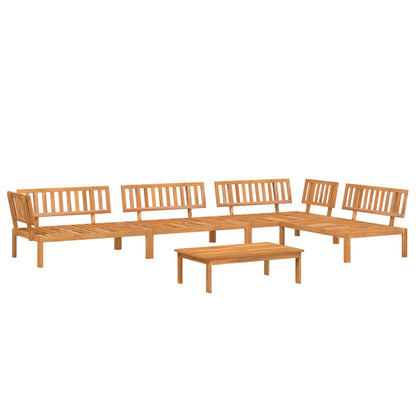 vidaXL 5 Piece Garden Pallet Sofa Set Solid Wood Acacia 2