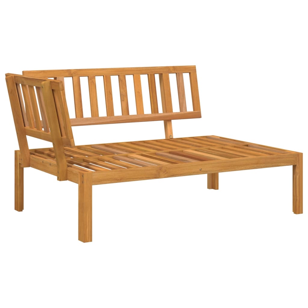 vidaXL 5 Piece Garden Pallet Sofa Set Solid Wood Acacia 3