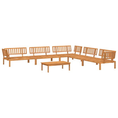 vidaXL 6 Piece Garden Pallet Sofa Set Solid Wood Acacia 2