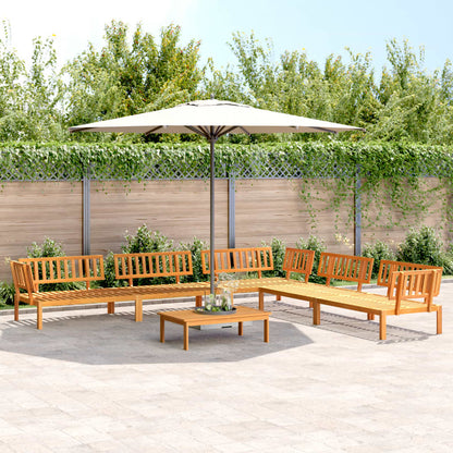 vidaXL 6 Piece Garden Pallet Sofa Set Solid Wood Acacia 1