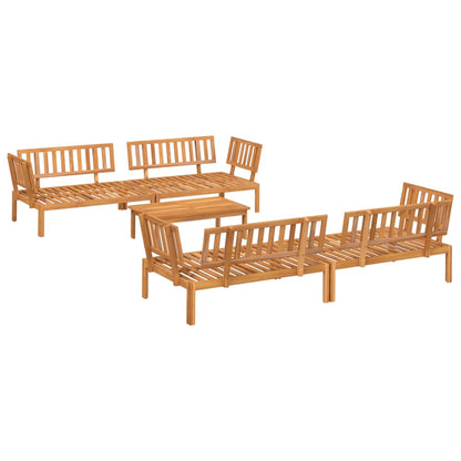 vidaXL 5 Piece Garden Pallet Sofa Set Solid Wood Acacia 2