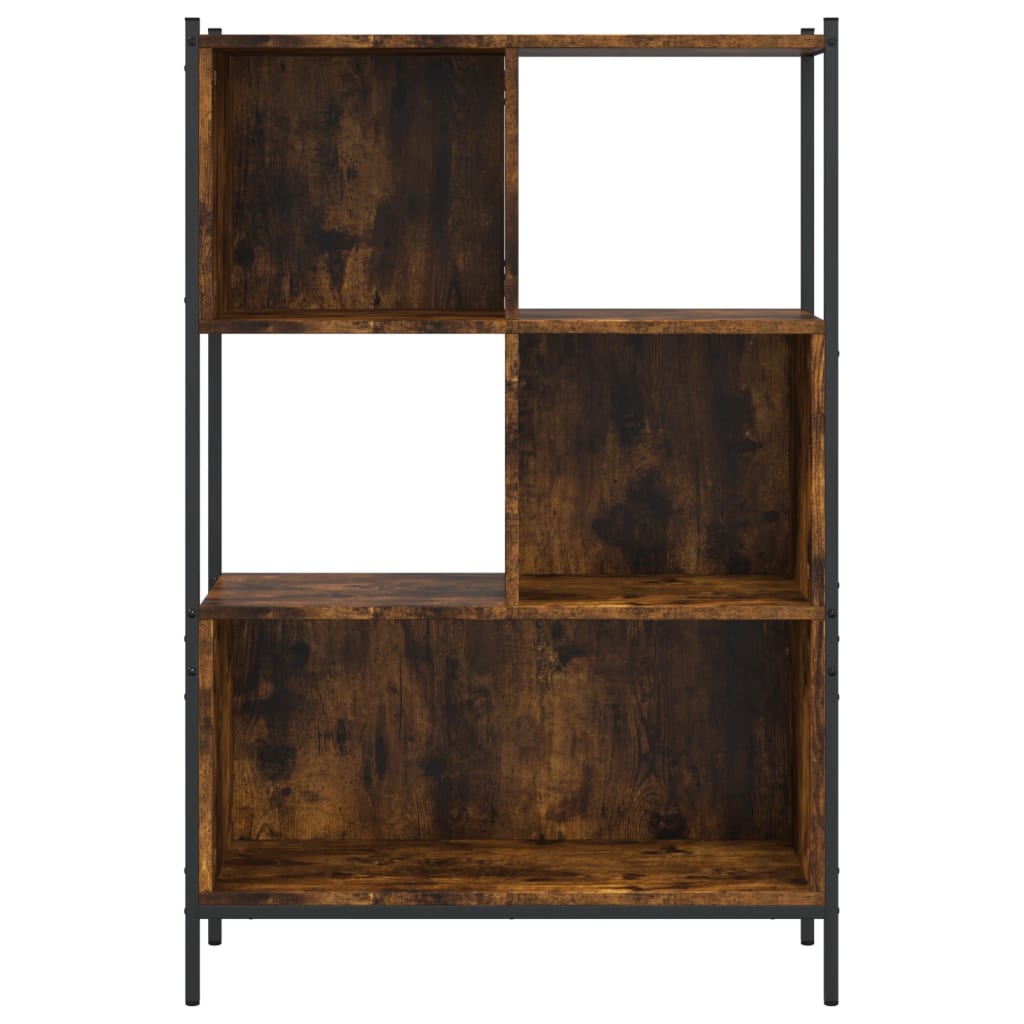 Bookcase 72x28x109 cm Engineered Wood Smoked oak