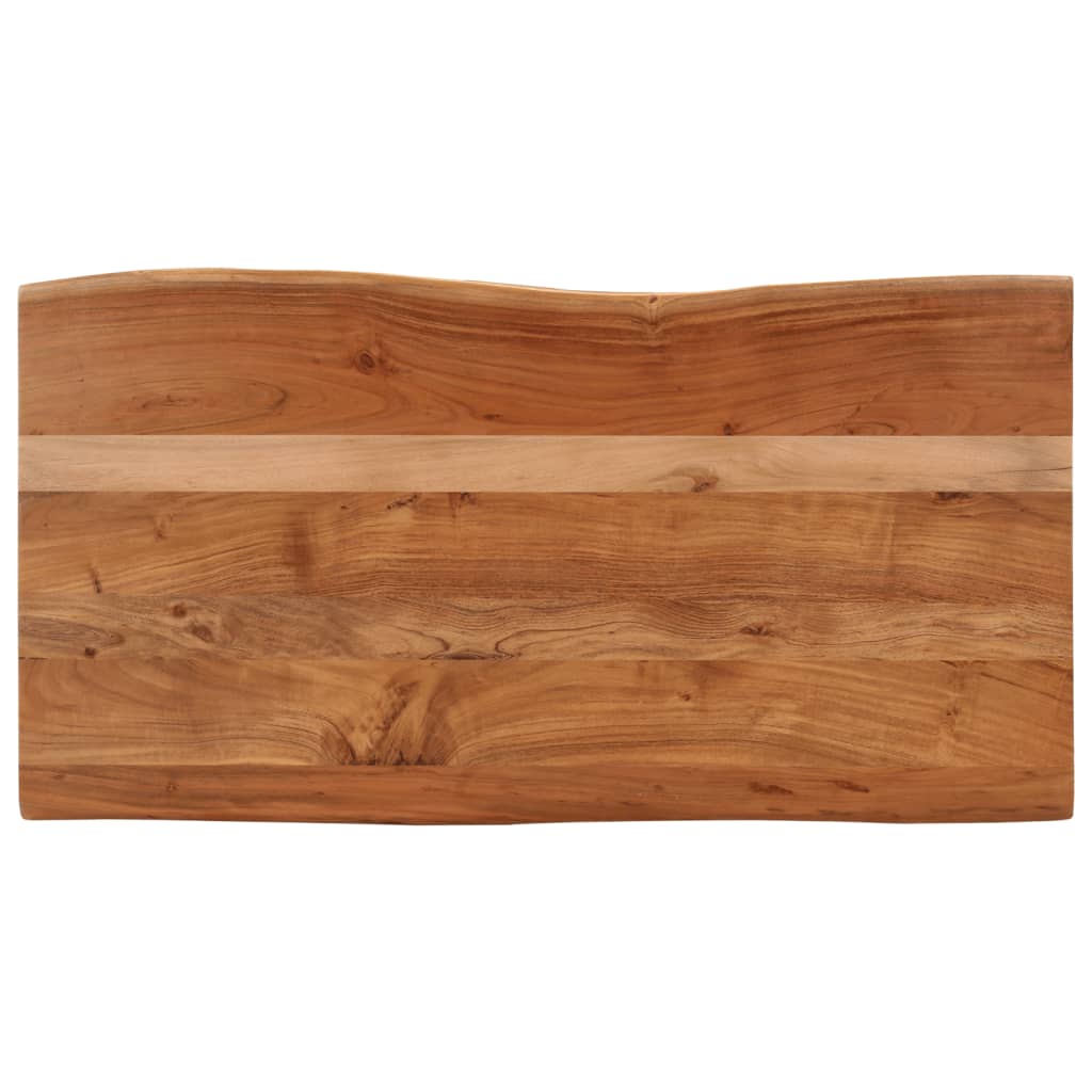 Coffee Table Solid Wood Acacia Natural 110 cm 55 cm