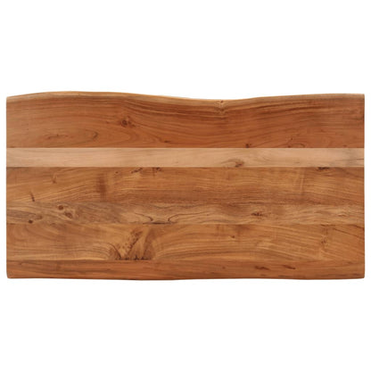 Coffee Table Solid Wood Acacia Natural 110 cm 55 cm