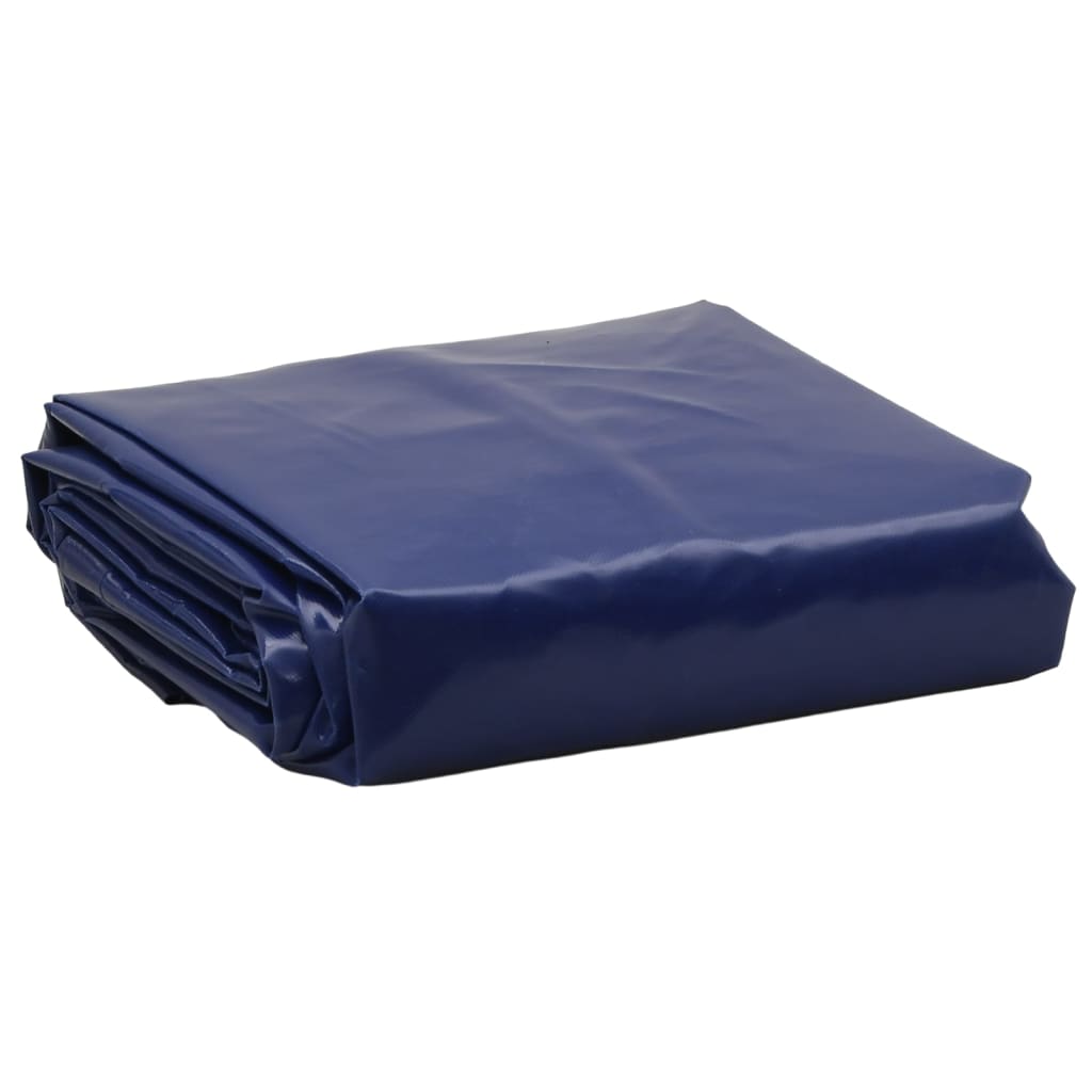 Tarpaulin 650 g/m² with Eyelets Blue 1 x 2.5 m – 5 x 5 m 5 x 5 m