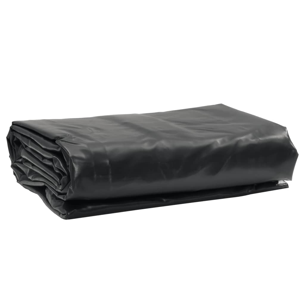 Tarpaulin 650 g/m² with Eyelets Black 1 x 2.5 m – 5 x 5 m 5 x 5 m
