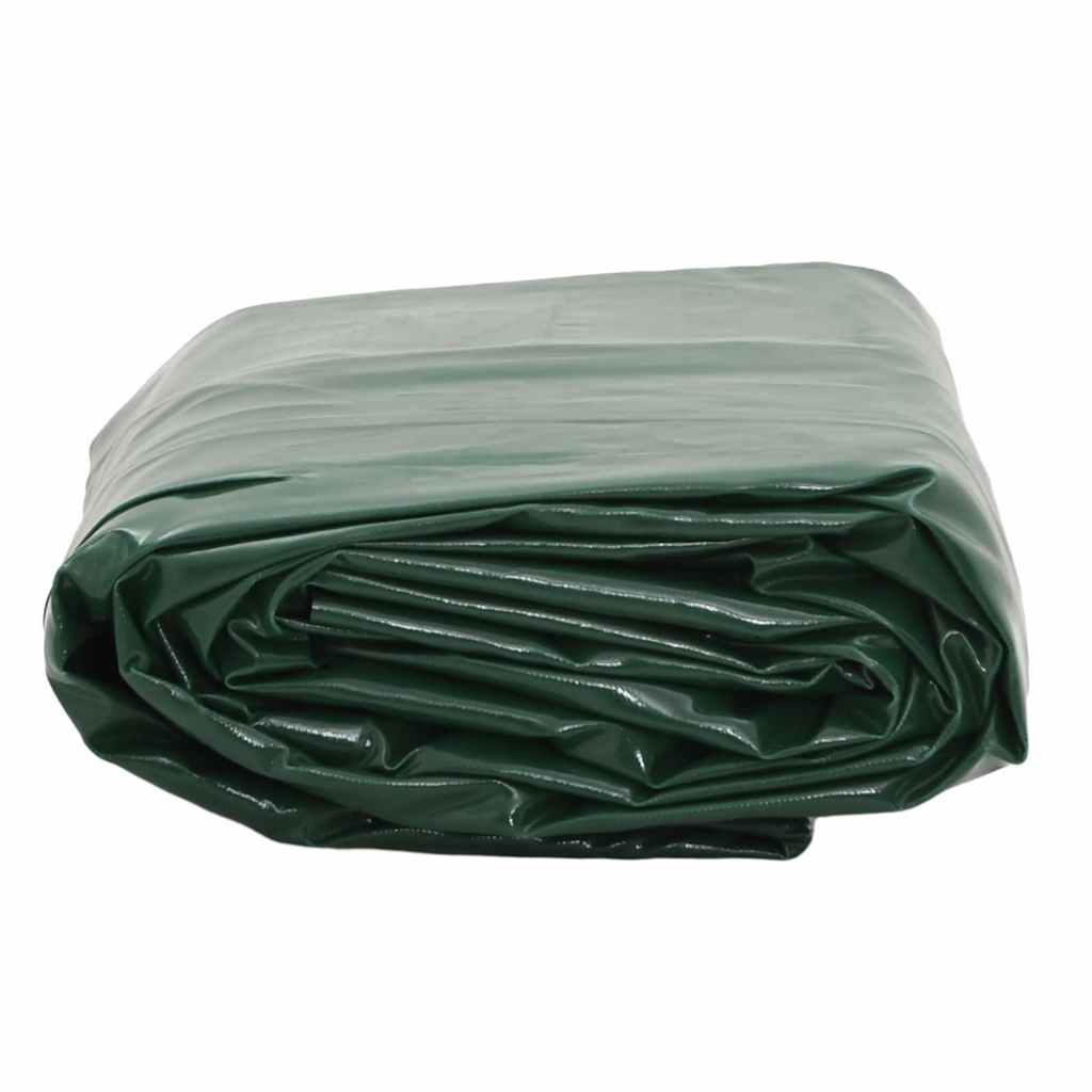 Tarpaulin 650 g/m² without Eyelets Green 1 x 2.5 m – 5 x 5 m 3 x 4 m