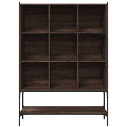 Bookcase 102x30x141,5 cm Engineered Wood Brown oak