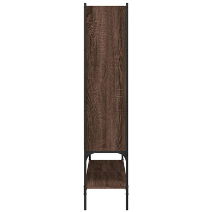 Bookcase 102x30x141,5 cm Engineered Wood Brown oak