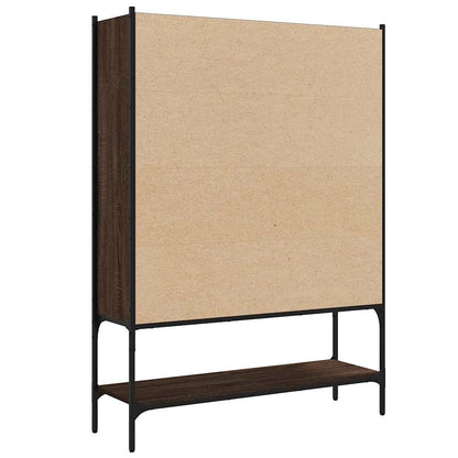 Bookcase 102x30x141,5 cm Engineered Wood Brown oak