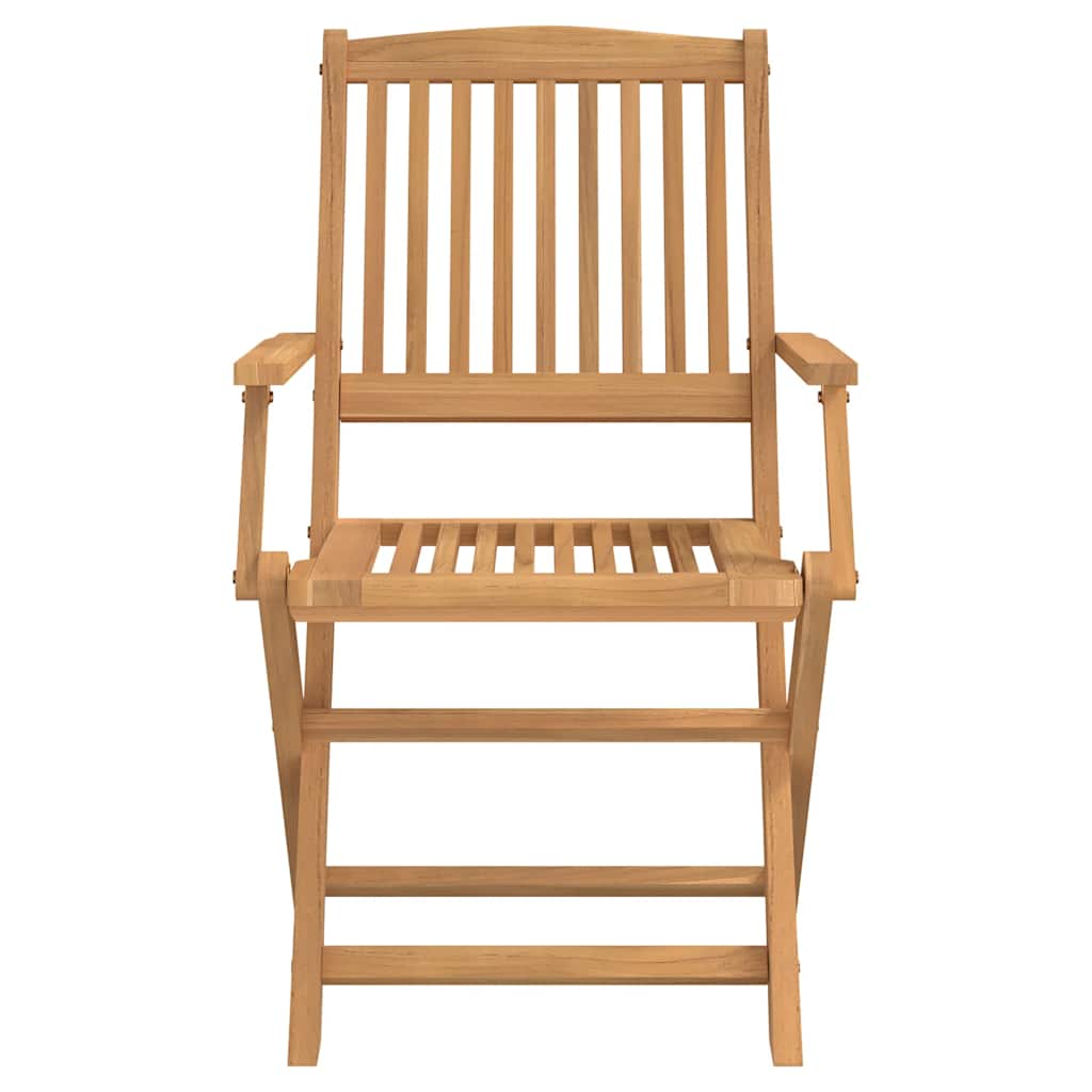 vidaXL 9 Piece Garden Dining Set Solid Wood Acacia 3
