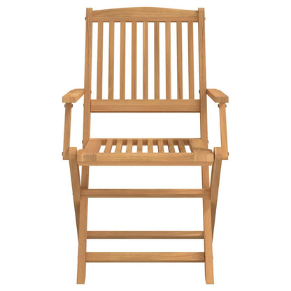 vidaXL 9 Piece Garden Dining Set Solid Wood Acacia 3