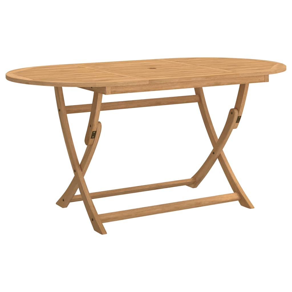 vidaXL 9 Piece Garden Dining Set Solid Wood Acacia 4
