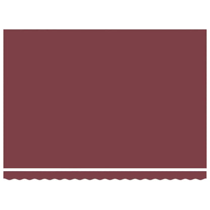 vidaXL Manual Retractable Awning with LED Burgundy 450x300 cm 5