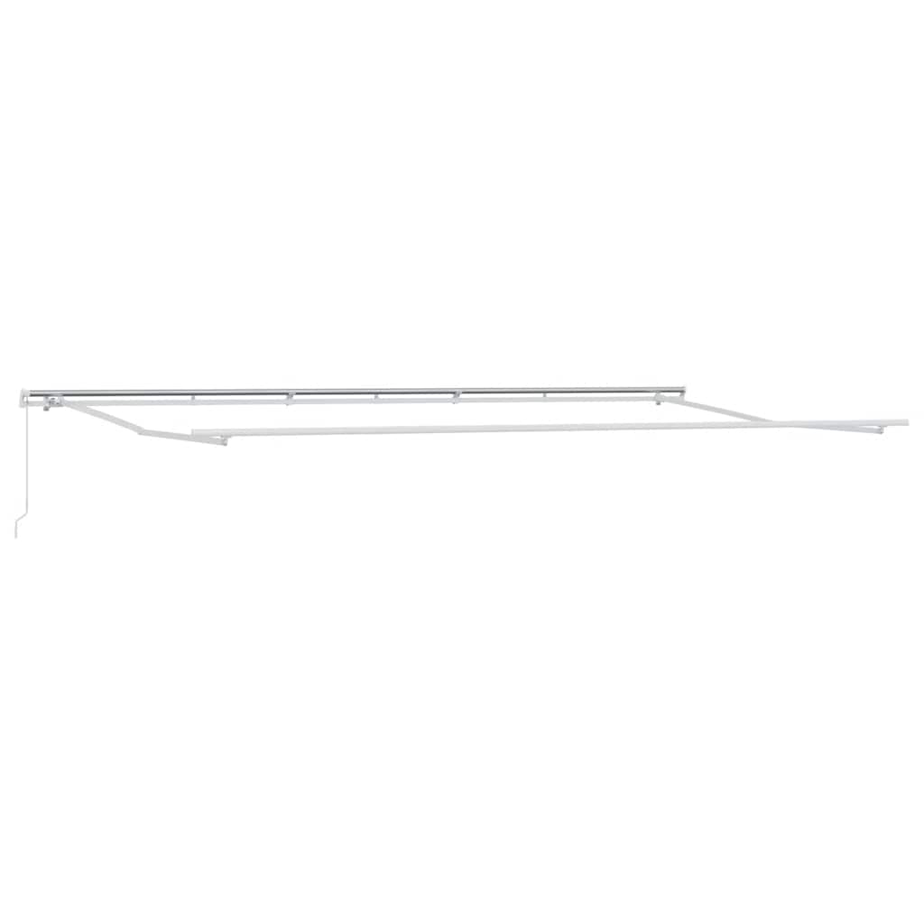 vidaXL Manual Retractable Awning Burgundy 600x300 cm 6