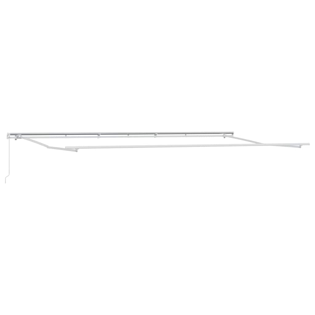 vidaXL Manual Retractable Awning Brown 600x300 cm 6