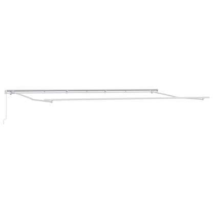 vidaXL Manual Retractable Awning Brown 600x300 cm 6