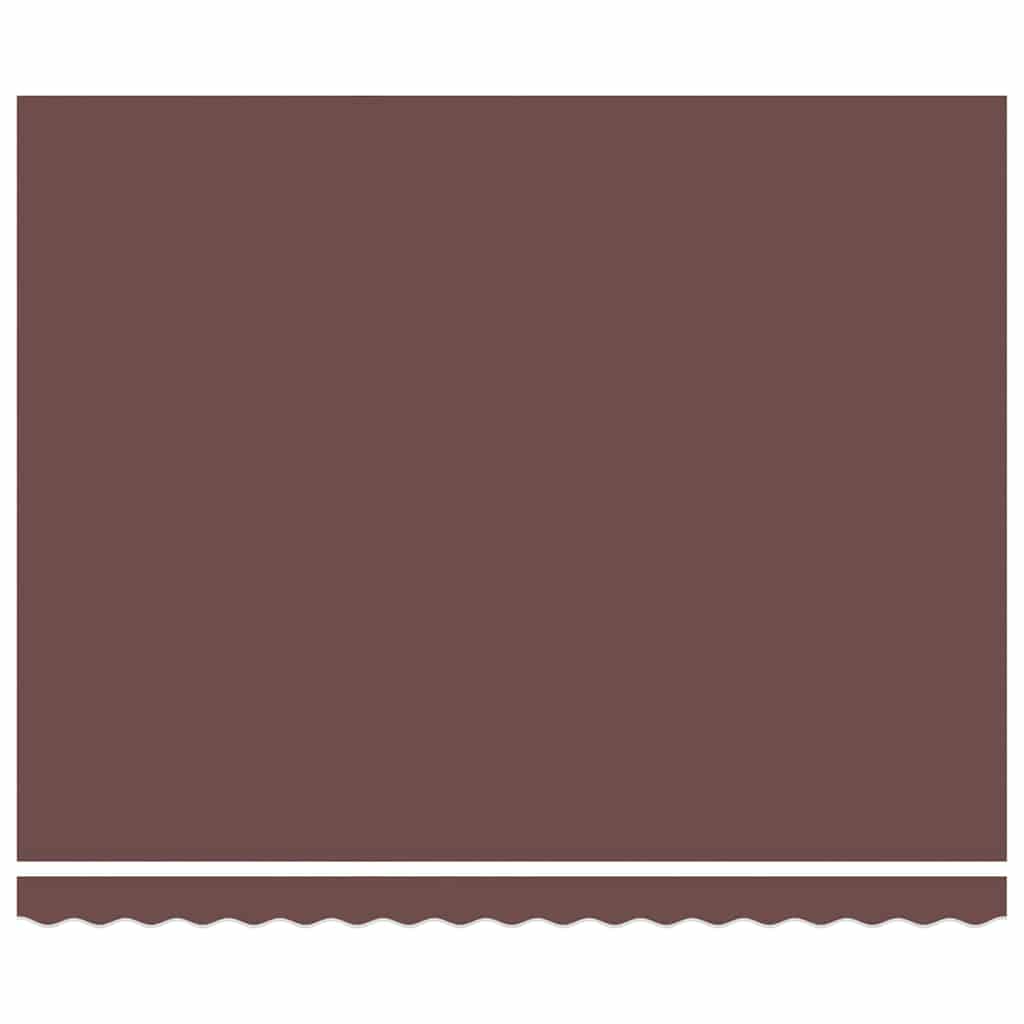 vidaXL Manual Retractable Awning Brown 400x300 cm 5