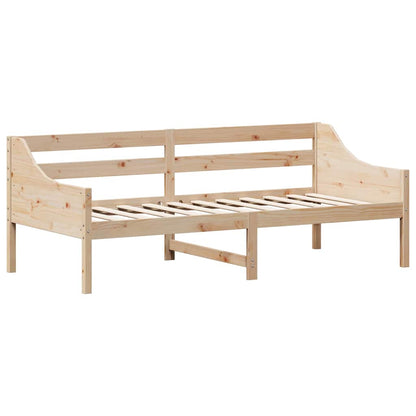 Day Bed without Mattress Solid Wood Pine Natural 80 cm 200 cm