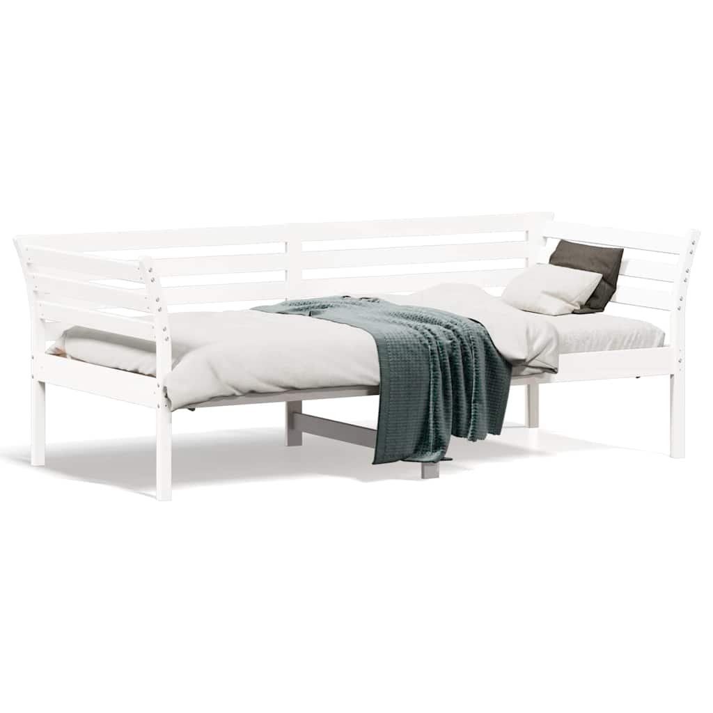 Day Bed without Mattress Solid Wood Pine 90 cm 190 cm