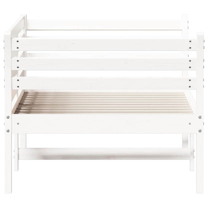 Day Bed without Mattress Solid Wood Pine 90 cm 190 cm