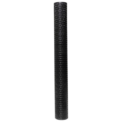 Balcony Screen 600x90 cm Poly Rattan Black