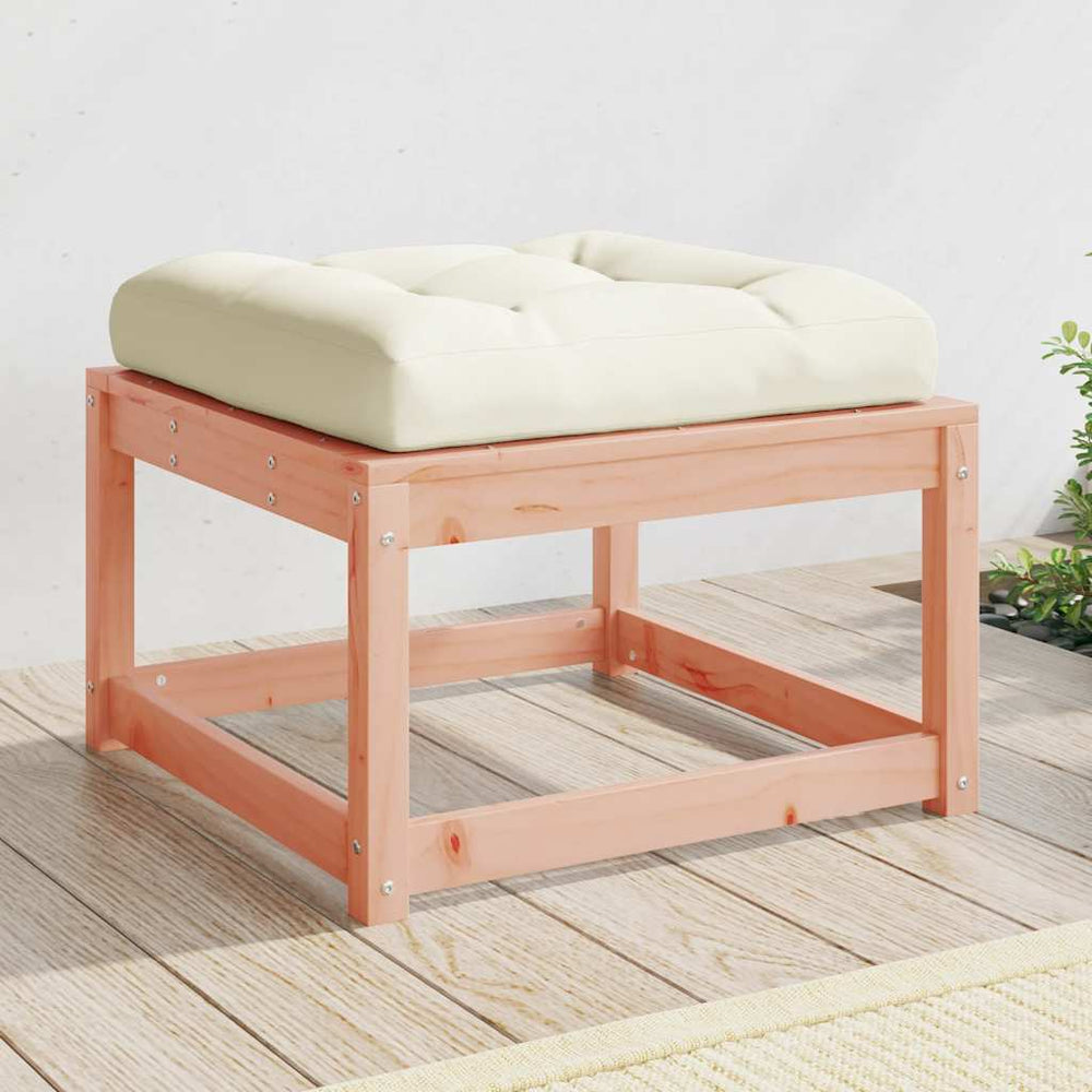 vidaXL Garden Footstool Solid Wood Pine