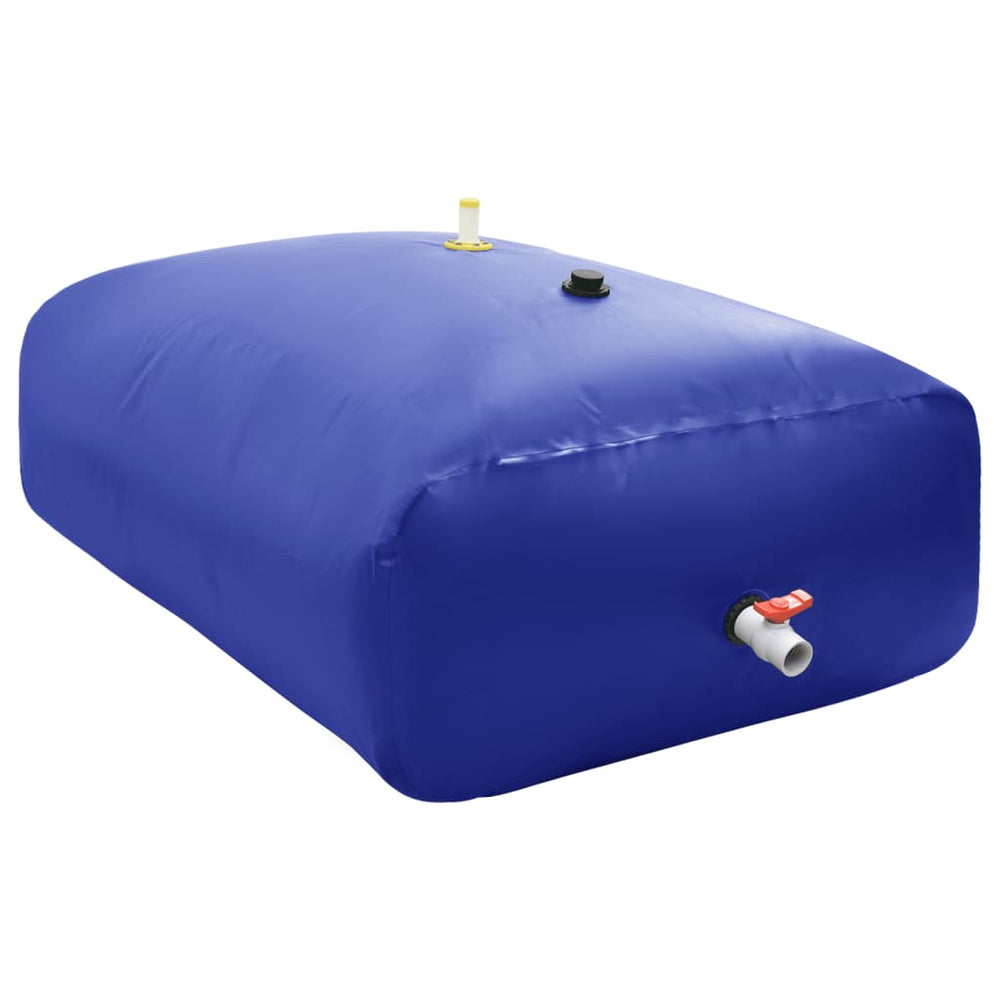 vidaXL Water Tank with Tap Foldable PVC