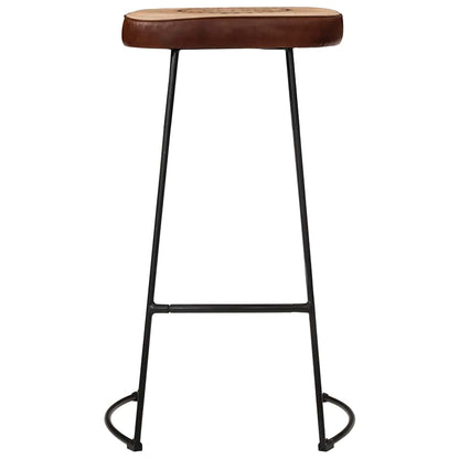 vidaXL 7 Piece Bar Set Solid Rough Wood Mango and Metal 4