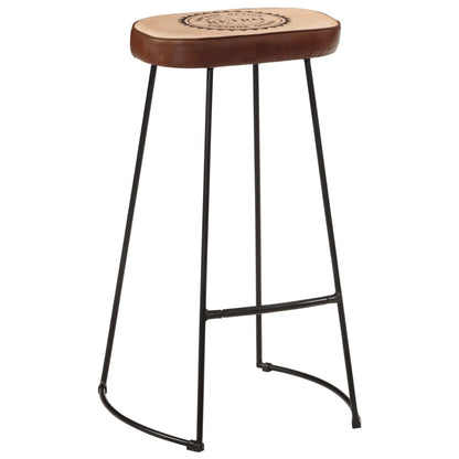 vidaXL 5 Piece Bar Set Solid Rough Wood Mango and Metal 3