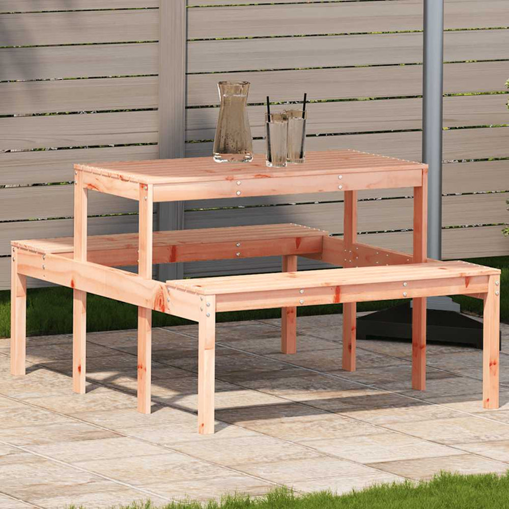 vidaXL Picnic Table Solid Wood Pine