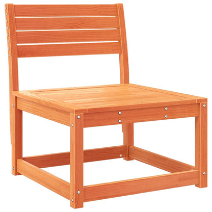 vidaXL 8 Piece Garden Lounge Set Wax Brown Solid Wood Pine 6