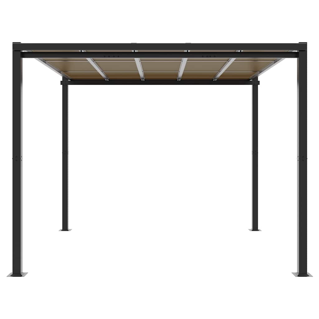vidaXL Garden Gazebo Anthracite 3x3 m Aluminium 3