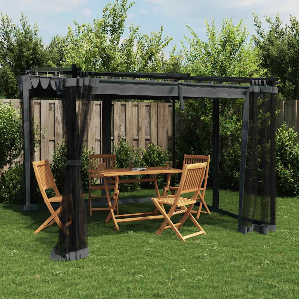 vidaXL Gazebo Walls Steel