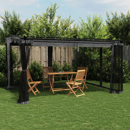 vidaXL Gazebo Walls Steel