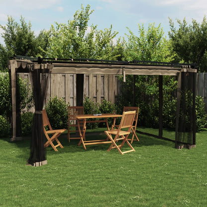 vidaXL Gazebo Walls Steel