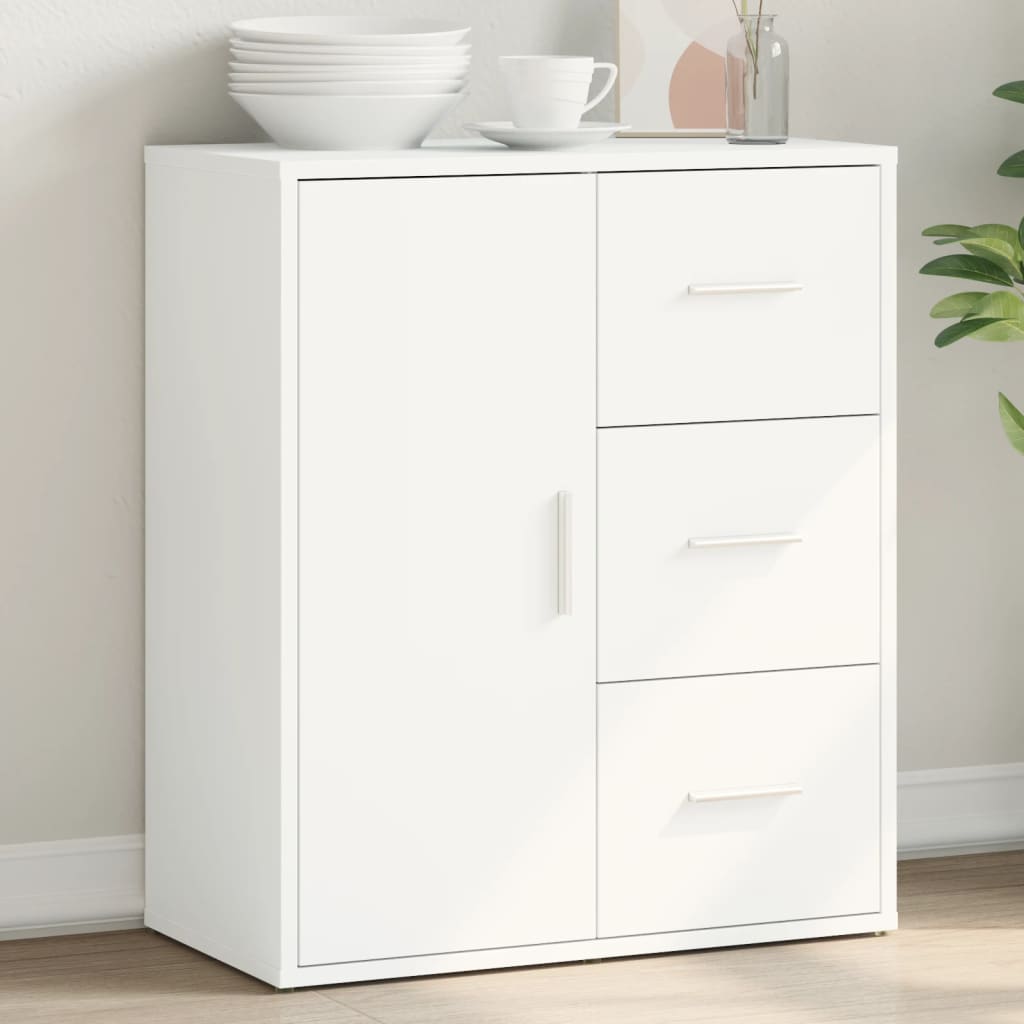 Sideboard 60x31x70 cm Engineered Wood White