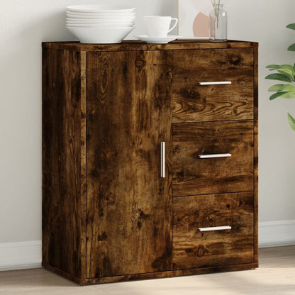 Sideboard 60x31x70 cm Engineered Wood Smoked oak