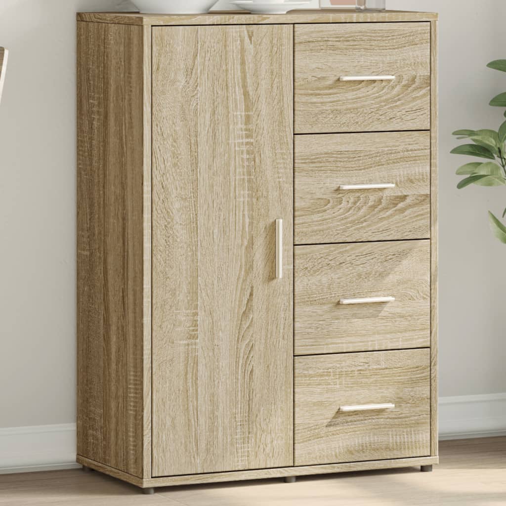 Sideboard 60x31x84 cm Engineered Wood Sonoma oak