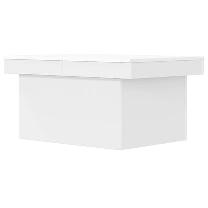 Coffee Table 80x55x40 cm Engineered Wood White 100 cm