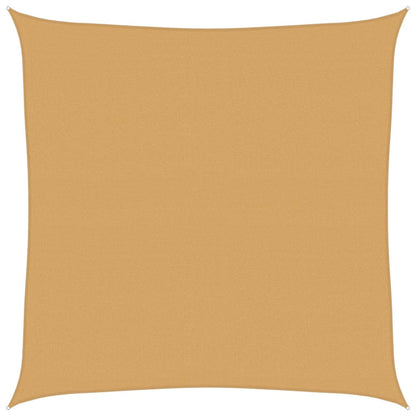 Sunshade Sail 160 g/m² 4x4 m HDPE Sand