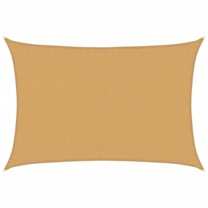 Sunshade Sail 160 g/m² 3.5x4.5 m HDPE Sand