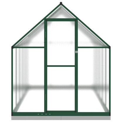 vidaXL Greenhouse with Base Frame Green 334x169x202 cm Aluminium 3