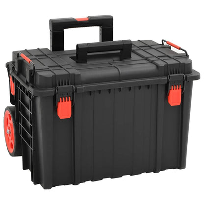 Portable Flight Case Black 56,5x34x16 cm PP 56.5 cm 48 cm 45.5 cm