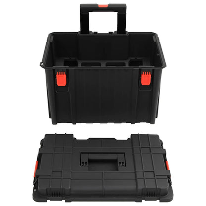 Portable Flight Case Black 56,5x34x16 cm PP 56.5 cm 48 cm 45.5 cm