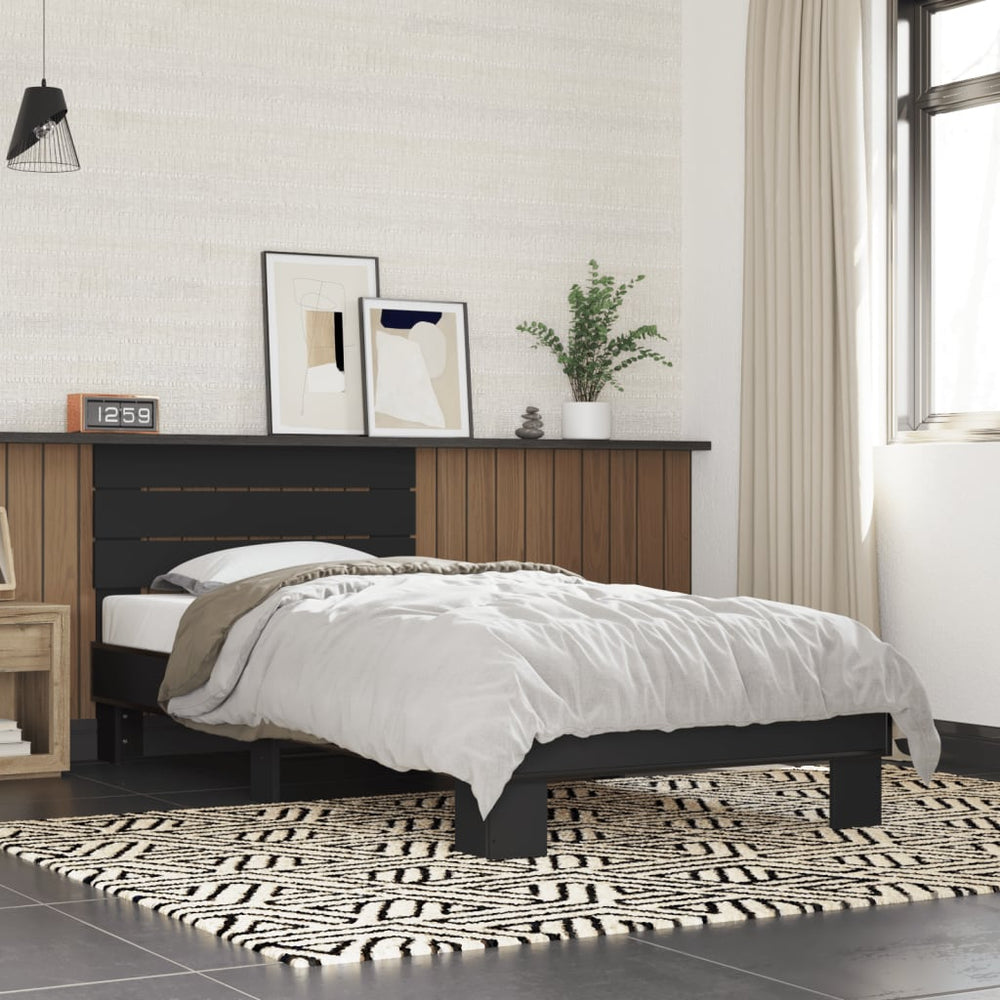 vidaXL Bed Frame without Mattress 90x200 cm