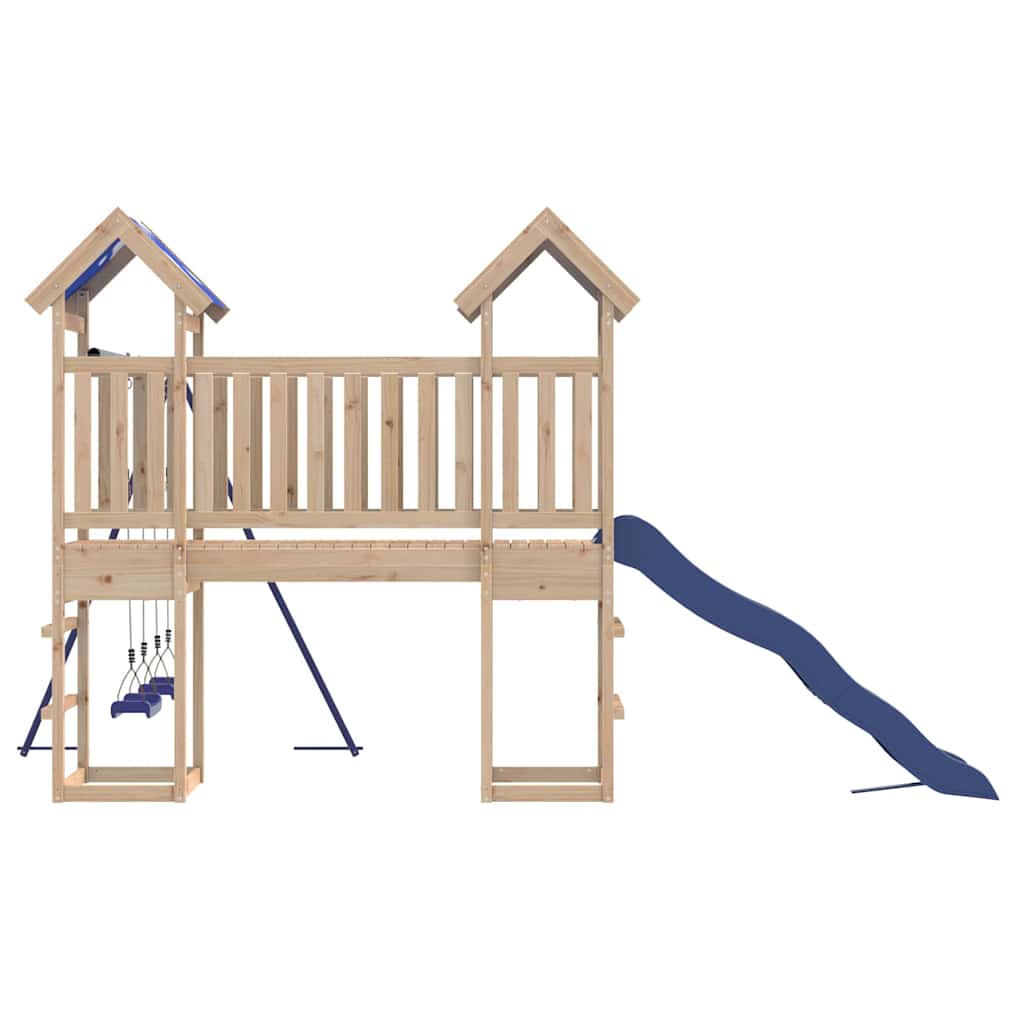 vidaXL Outdoor Playset Solid Wood Pine 5